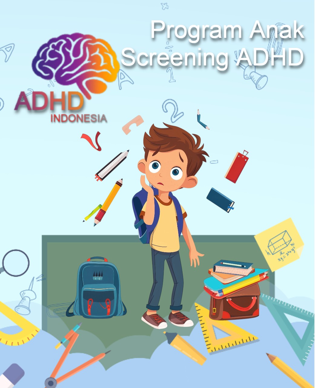 Program ADHD Indonesia Kabupaten Tolikara Screening ADHD Non-Diagnostik