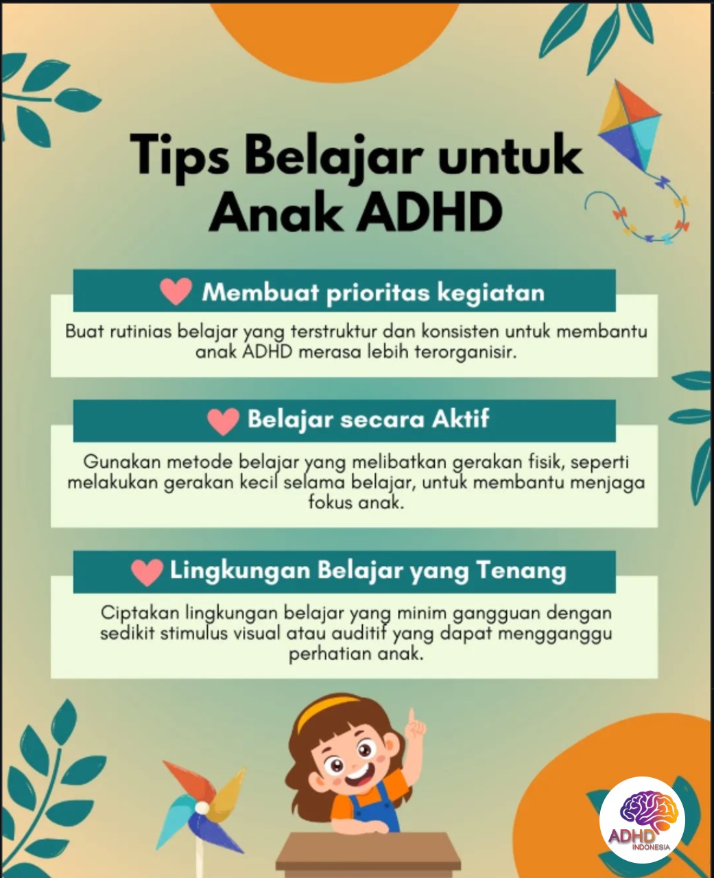 Strategi Belajar yang Cocok untuk Anak ADHD di Kabupaten Tolikara